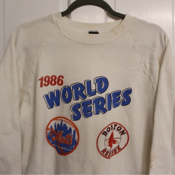 METS World Series 1986 Sweatshirt - Picture 2 of 5
